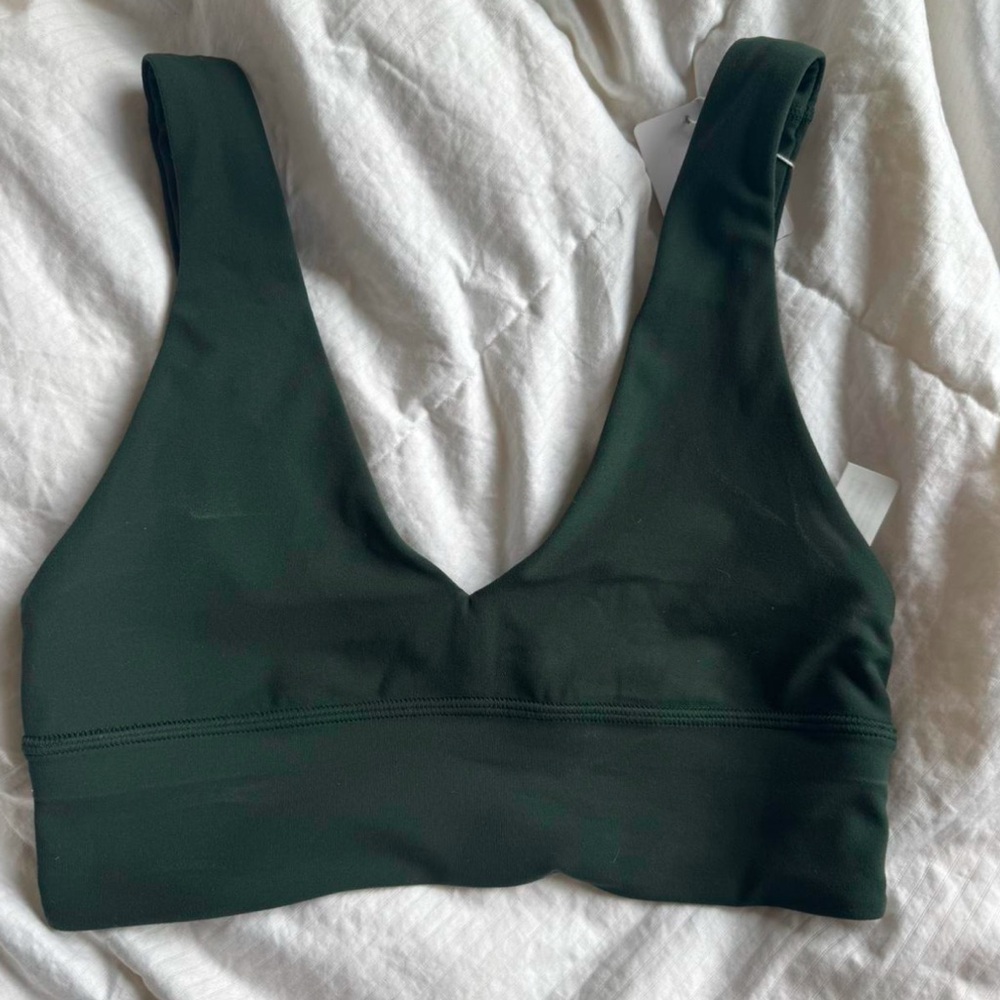 lululemon athletica Deep Green Sports Bra